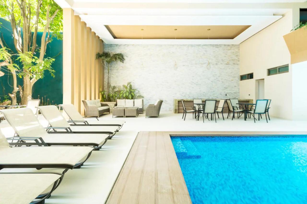 Palmarena Rooms & Residences - Long Stay Comfort With Parking, Sauna, Gym & Pool - Steps From 5Th Avenue Playa del Carmen Eksteriør billede