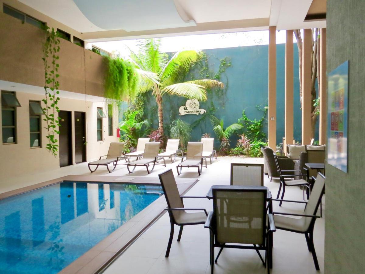 Palmarena Rooms & Residences - Long Stay Comfort With Parking, Sauna, Gym & Pool - Steps From 5Th Avenue Playa del Carmen Eksteriør billede